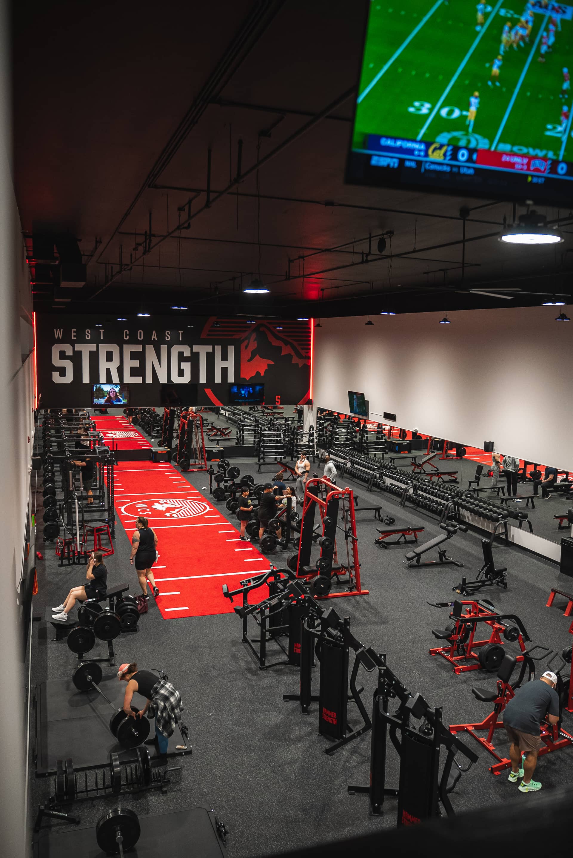 West Coast Strength Springfield gym floor